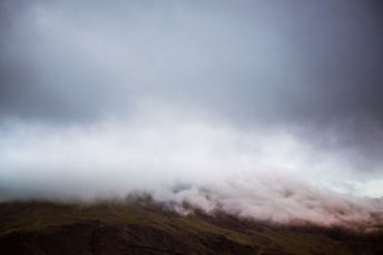 East Iceland Travel fog Photography